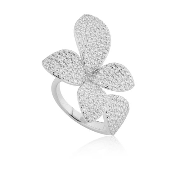 Anello CikOrefice Gioielli Donna Anello In Argento in Argento Cubic Zirconia AN.FDF.5F-S - AN.FDF.5F-S